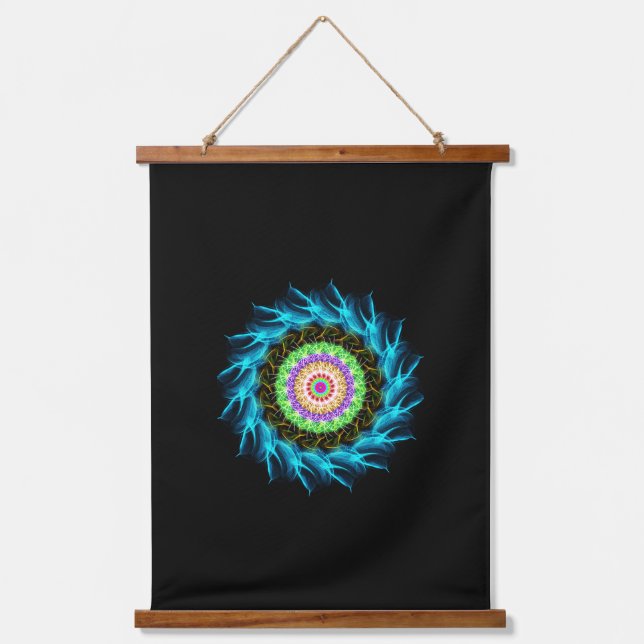 Wood Topped Wall Tapestry (Front)