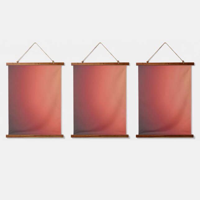 Wood Topped Wall Tapestry style and design (Triple)