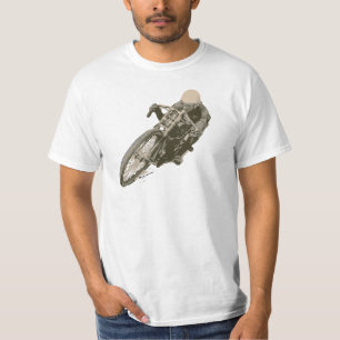 Wood Tracker Motordrome Board Racer T-Shirt