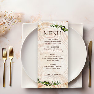 Wood Tree bark Green leaves foliage Meal courses Menu