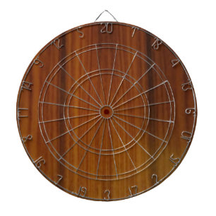 wood veneer dartboard
