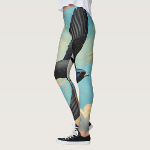Wood Wall Art Leggings