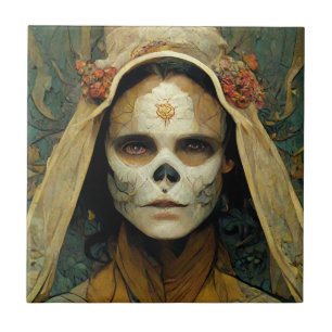 Wood Witch 1 Fantasy Tile