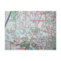 Woodbridge, VA Vintage Map