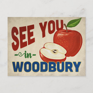Woodbury Minnesota Apple - Vintage Travel Postcard