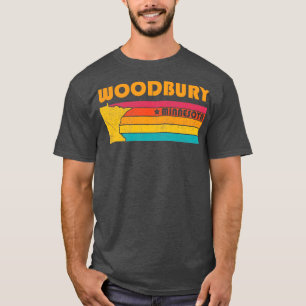 Woodbury Minnesota Vintage Distressed Souvenir T-Shirt