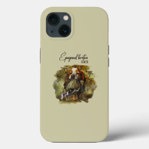 Woodcock hunting with Brittany Spaniel iPhone 13 Case