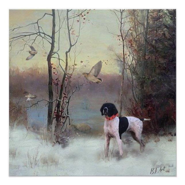 Woodcock Hunting with GSP     Poster (Front)