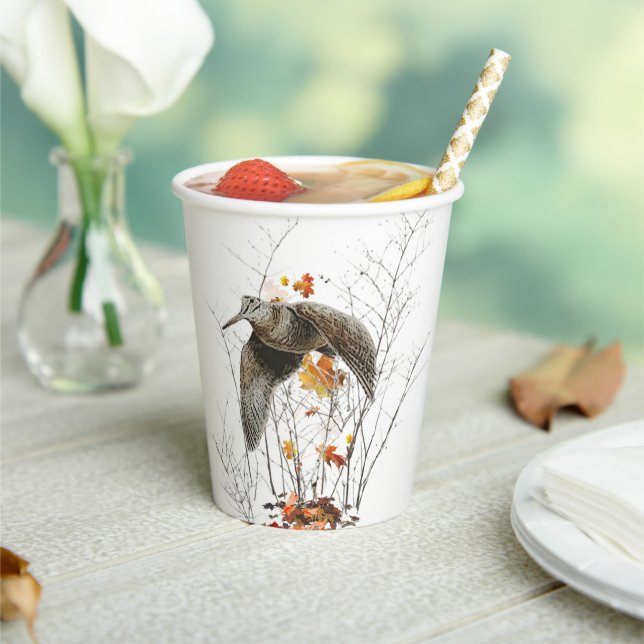 Woodcock Paper Cups (Insitu)