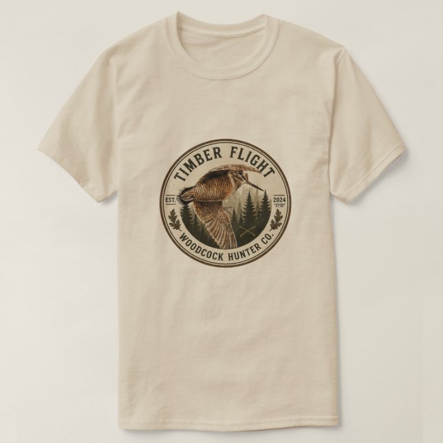 Woodcock  T-Shirt (Design Front)