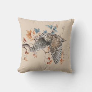 Woodcock  throw pillow
