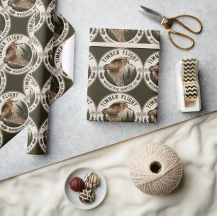 Woodcock  wrapping paper