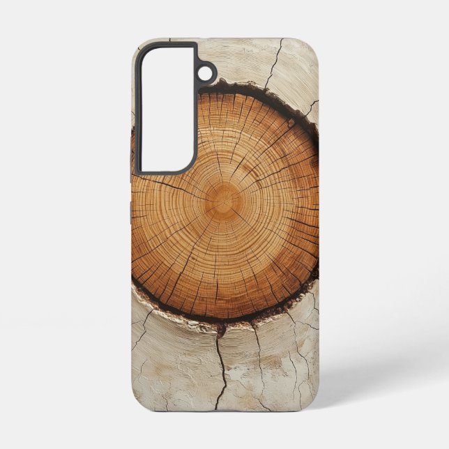 Woodcore Circle Phone Case (Back)
