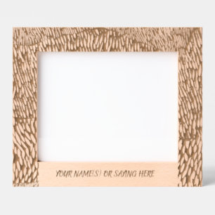 Woodcut Laser Etched