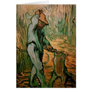 Woodcutter (après Millet) par Vincent van Gogh