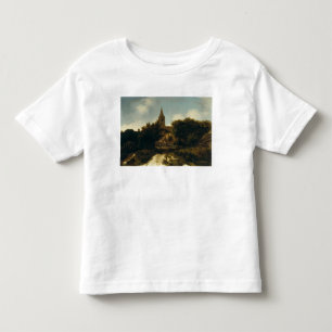Wooded Landscape with Figures near a Church Toddler T-shirt