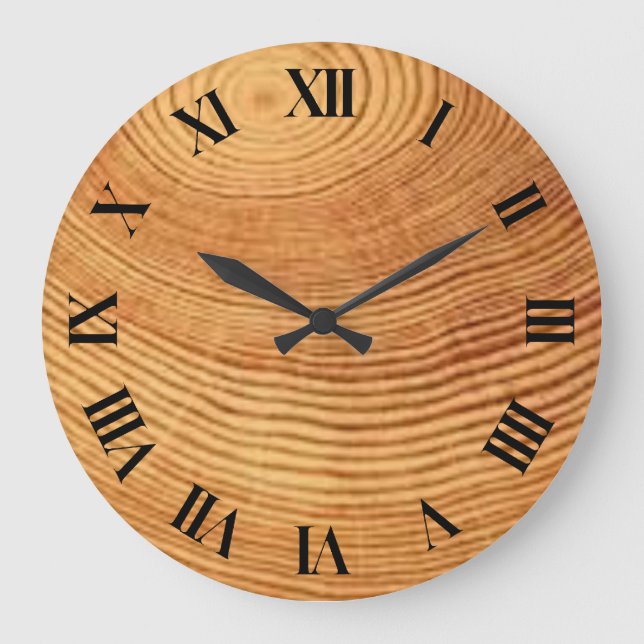 Wooden Acrylic Clock (Front)