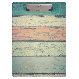 Wooden Background Modern Elegant Clipboard