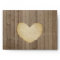 Wooden Barn Board Fence w Heart Rustic Wedding