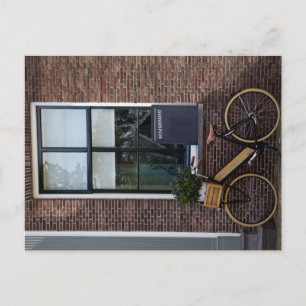 Wooden Bicycle Postcard