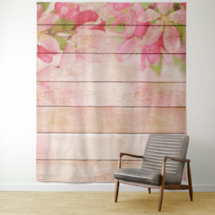 wooden boards tapestry