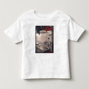 Wooden Boat Poster Toddler T-shirt