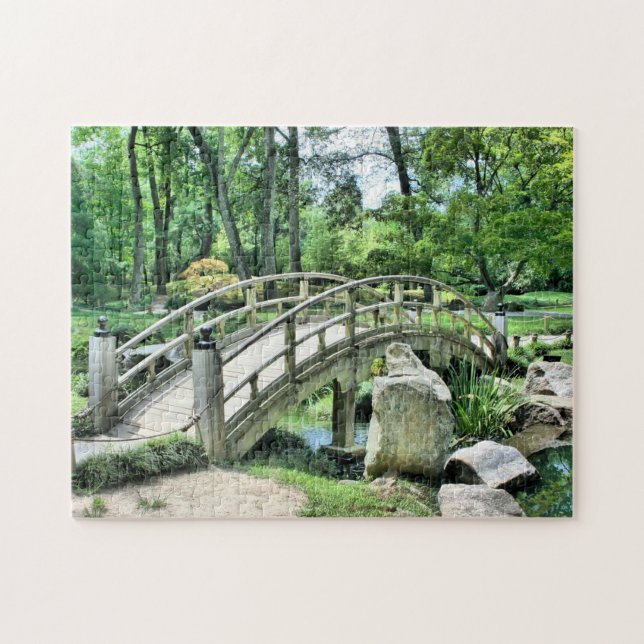 Wooden Bridge Jigsaw Puzzle (Horizontal)