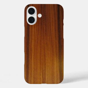 wooden iPhone 16 plus case