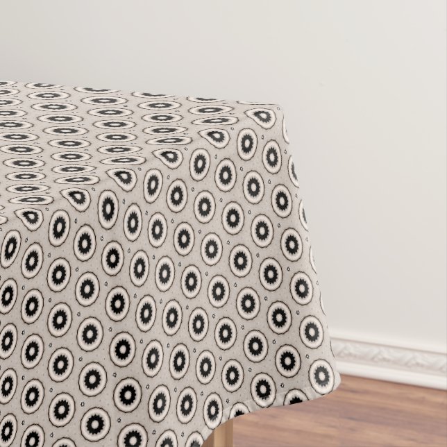 Wooden Coin Tablecloth (In Situ)