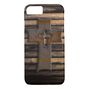 Wooden Cross Case-Mate iPhone Case