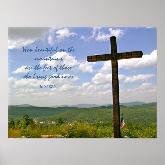 Wooden Cross Poster (Front)