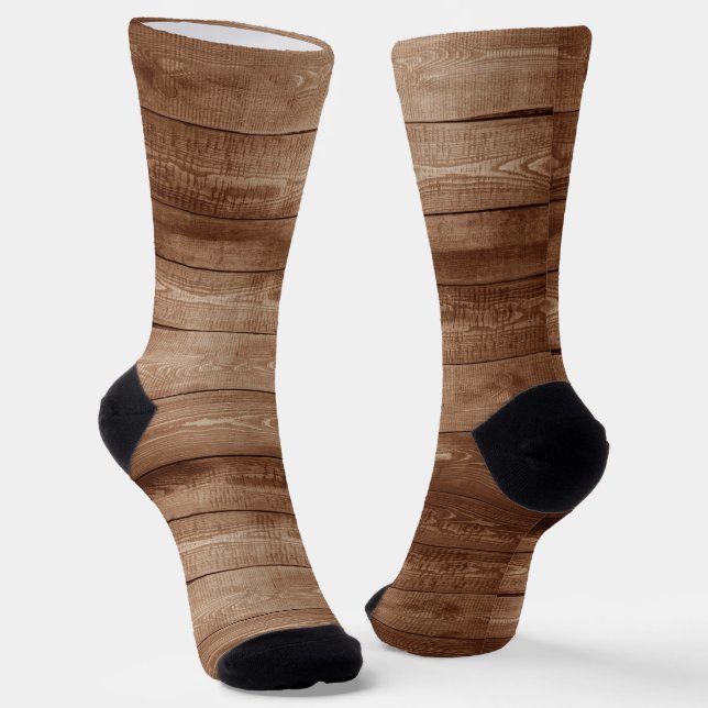 Wooden Deck Socks (Angled)