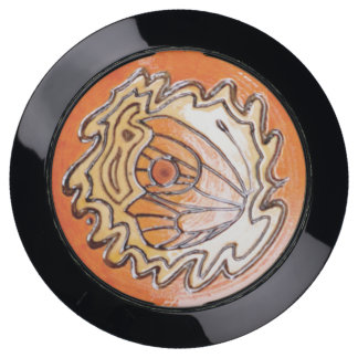 Wooden decor with butterfly