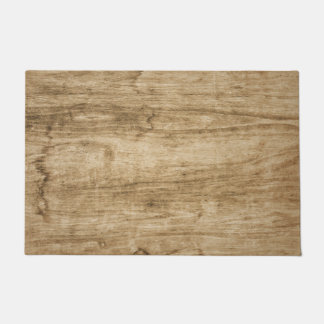 Wooden doormat. doormat