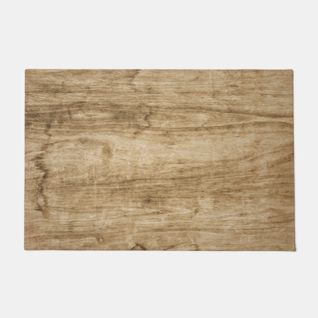 Wooden doormat. doormat (Front)