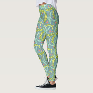 Wooden dragons  leggings