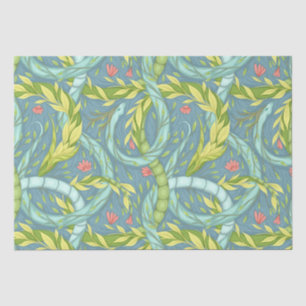 Wooden dragons  tissue paper