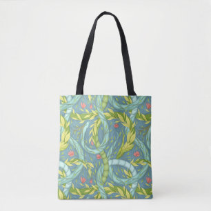 Wooden dragons  tote bag