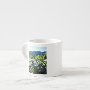 Wooden Fenceline Espresso Cup