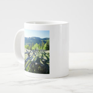 Wooden Fenceline Large Coffee Mug