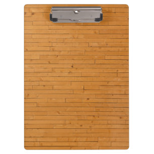 Wooden Floorboards Clipboard