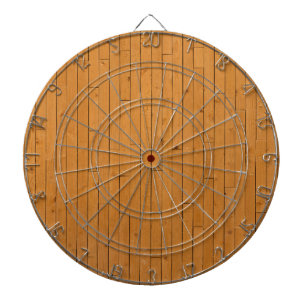 Wooden Floorboards Dartboard