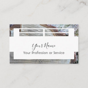 Wooden frame design for interior and furniture! bu business card
