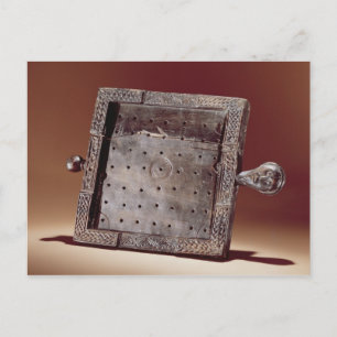 Wooden gaming board, Ballinderry, County Postcard