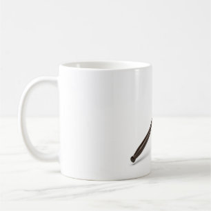 Wooden gavel coffee mug