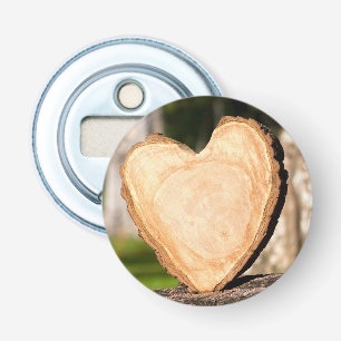 wooden heart bottle opener