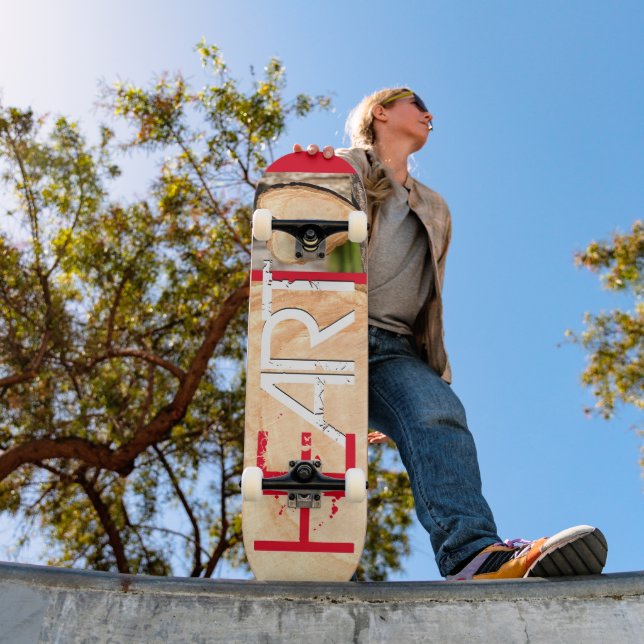 wooden heart skateboard (Outdoor 1)