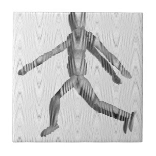 Wooden Human Mannequin Tile