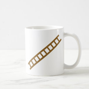 wooden ladder coffee mug