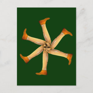 Wooden Legs Postcard